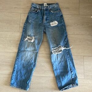 Urban outfitters BDG high rise vintage straight size 25!